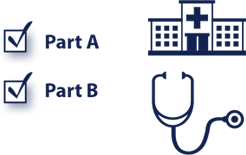 medicare part a and b